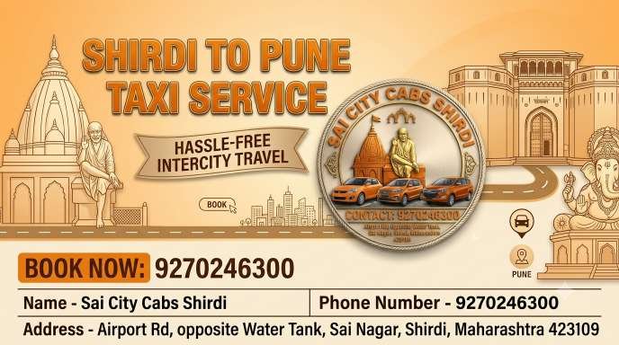 Shirdi To Pune Taxi Service | Shirdi To Pune Cab Service